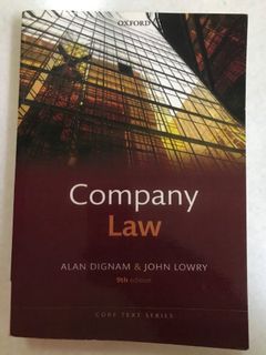Company Law In Malaysia 2e By Chan Wai Meng Textbooks On Carousell