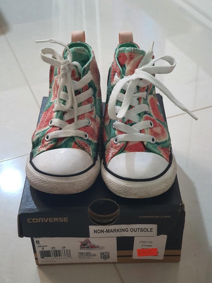 Girls discount converse infant