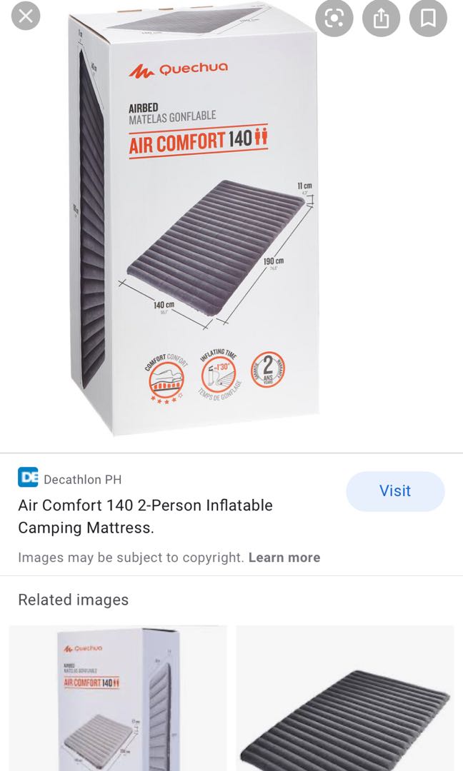 decathlon air comfort 140