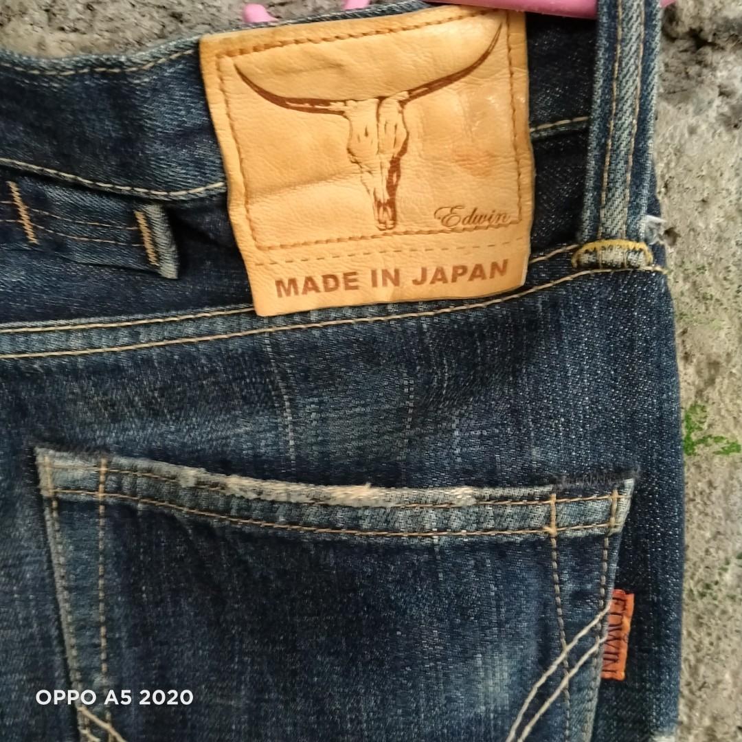 edwin selvedge jeans