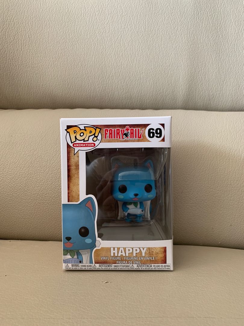 Fairy Tail Happy Funko Pop Hobbies Toys Toys Games on Carousell