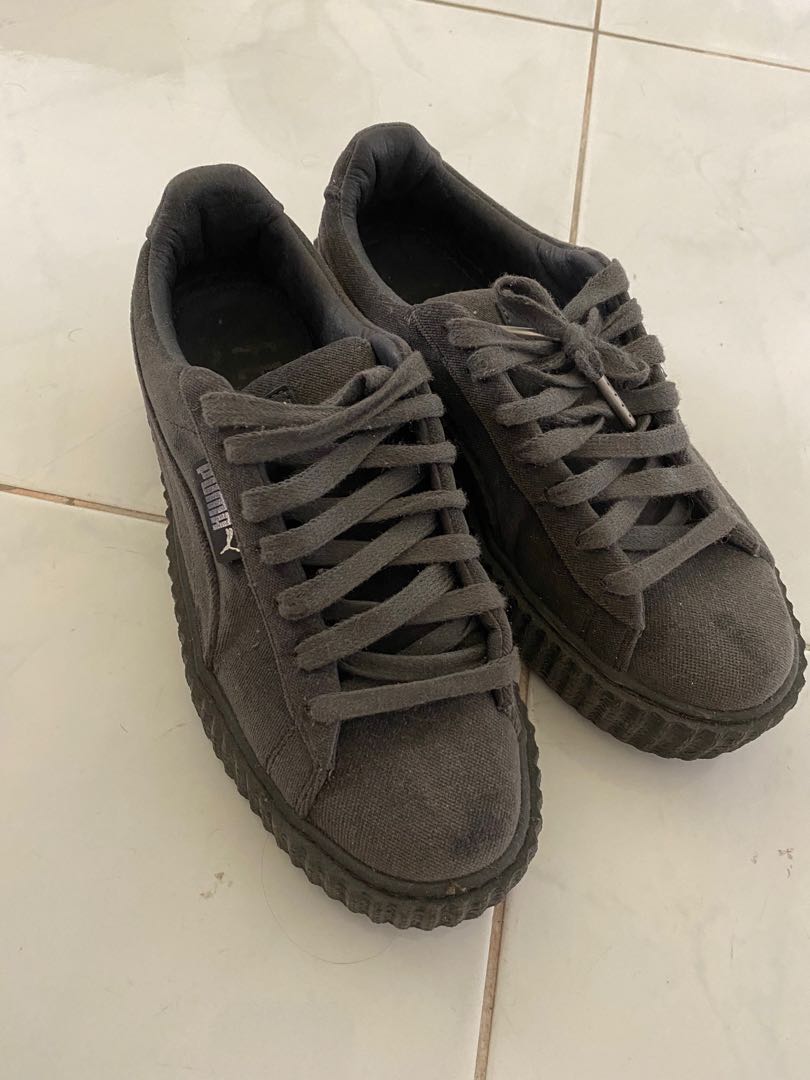 puma creepers velvet