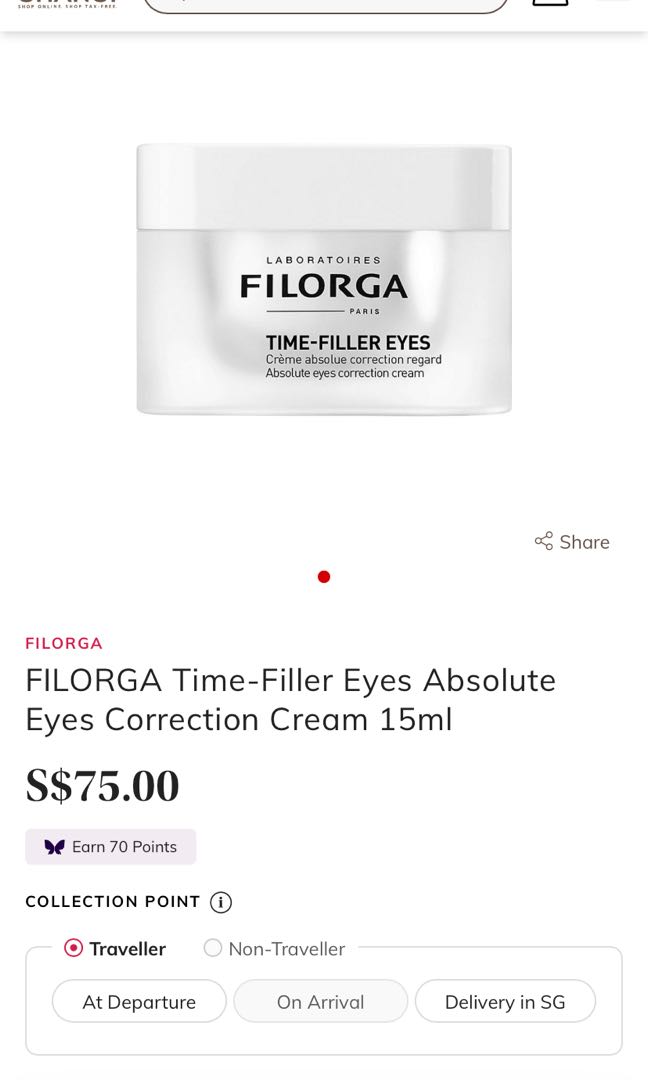 filorga time filler eyes sephora