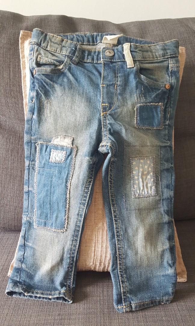 h&m baby girl jeans