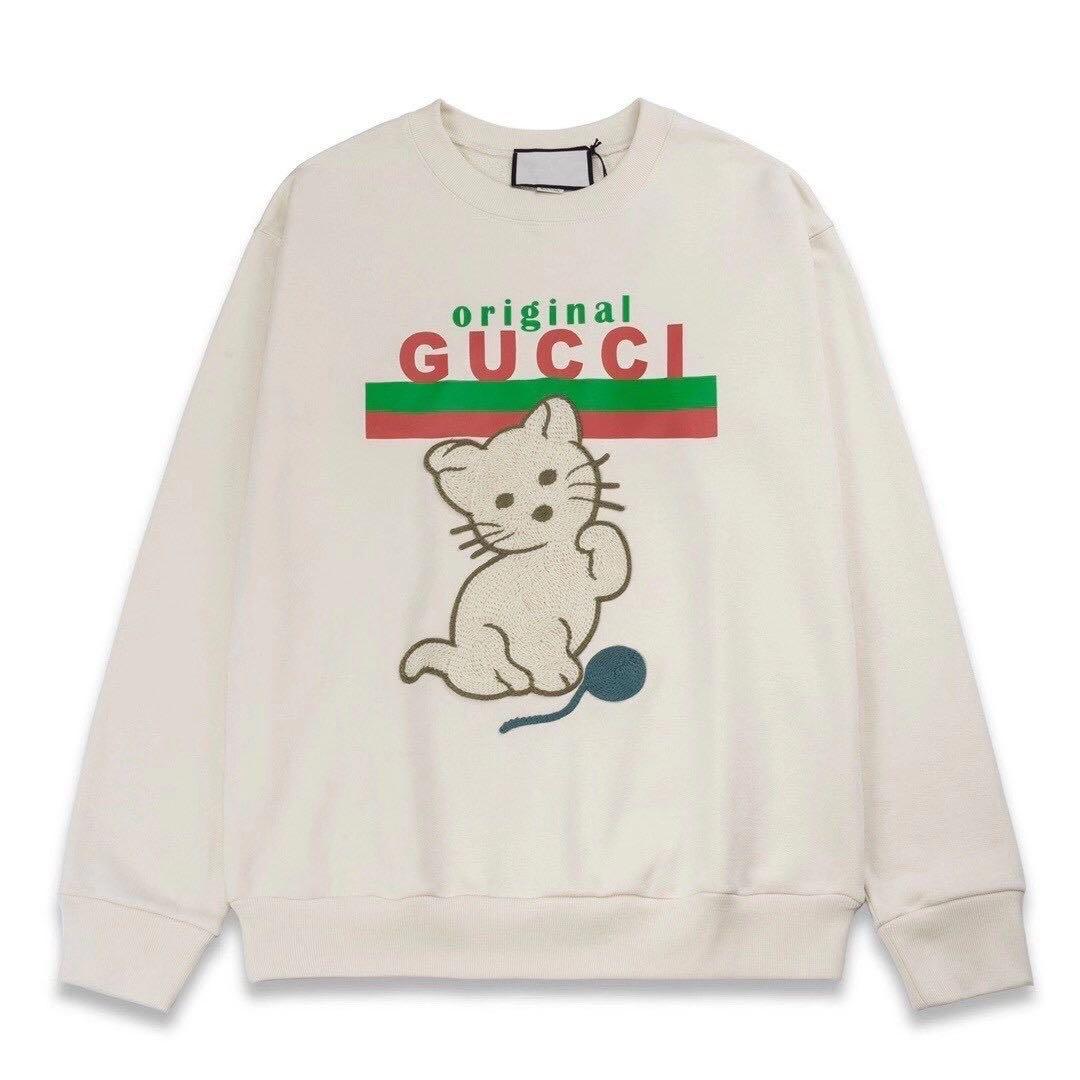 GUCCI 'Original Gucci' Cat Sweater, Women's Fashion, Coats, Jackets and