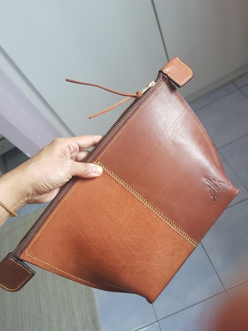 Handmade Leather Clutch Men S Fashion Bags Wallets Others On Carousell