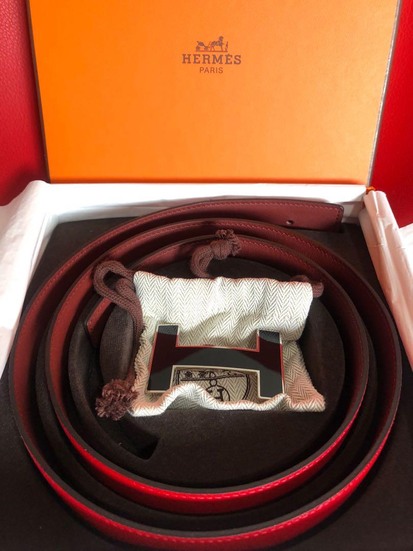 reversible hermes belt