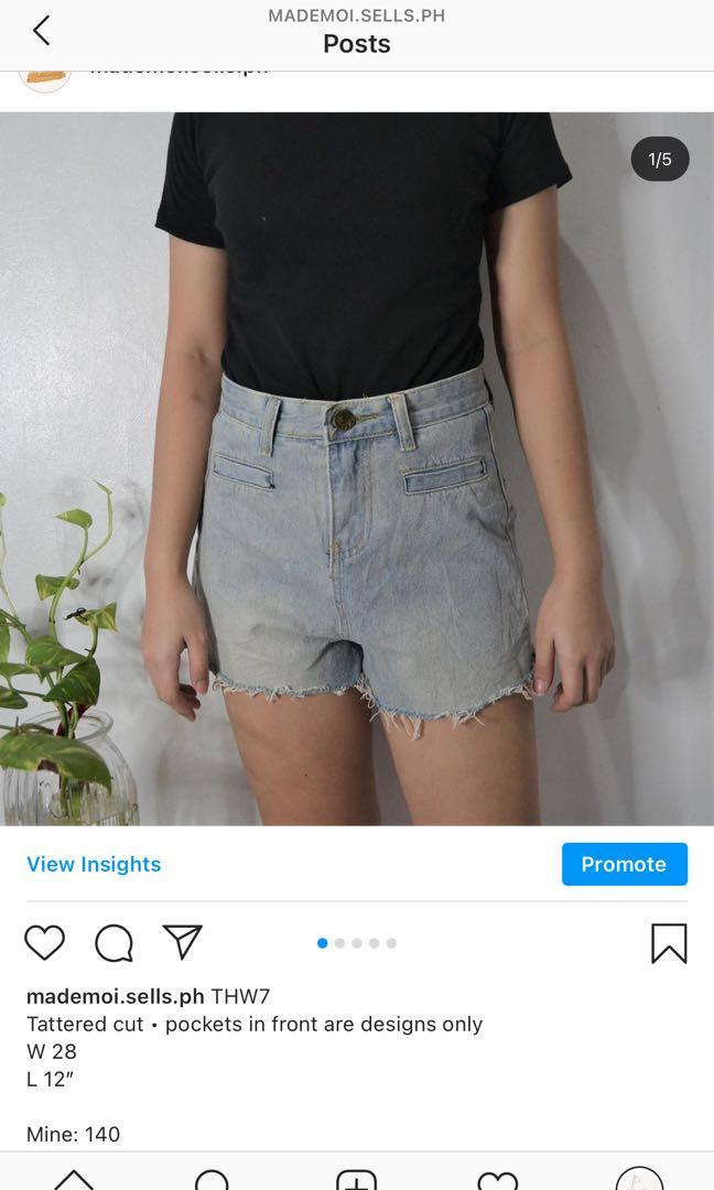 high waist jeans 140