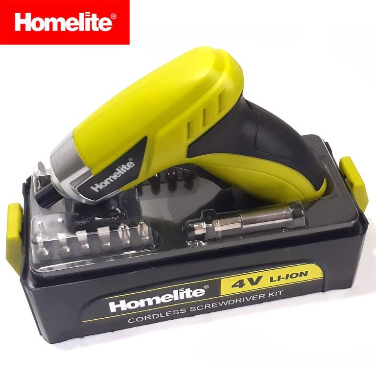 Homelite cordless screwdriver clearance