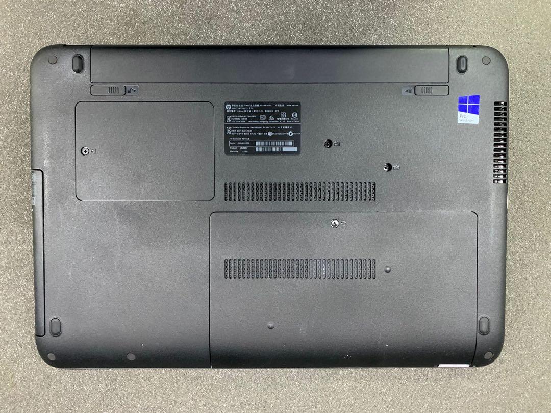 HP Probook 450 G3 (CPU:i5-6200U RAM:8GB SSD:128GB LED:15.6