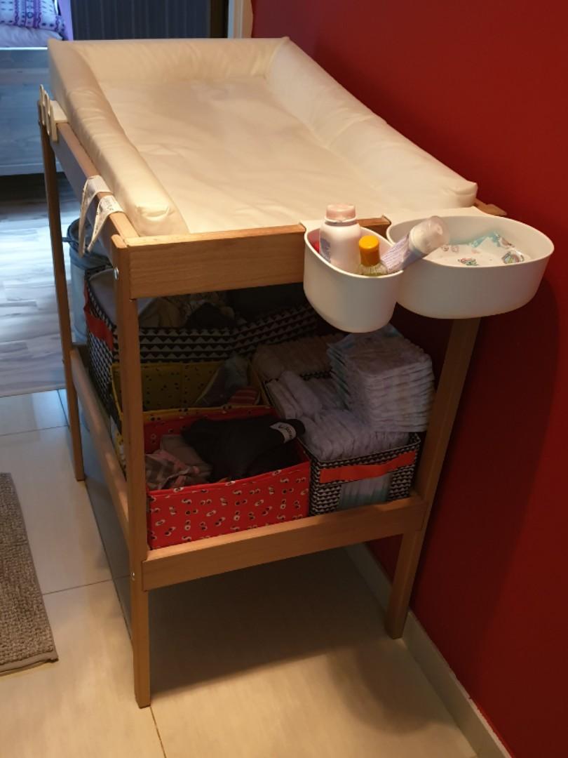 ikea diaper table