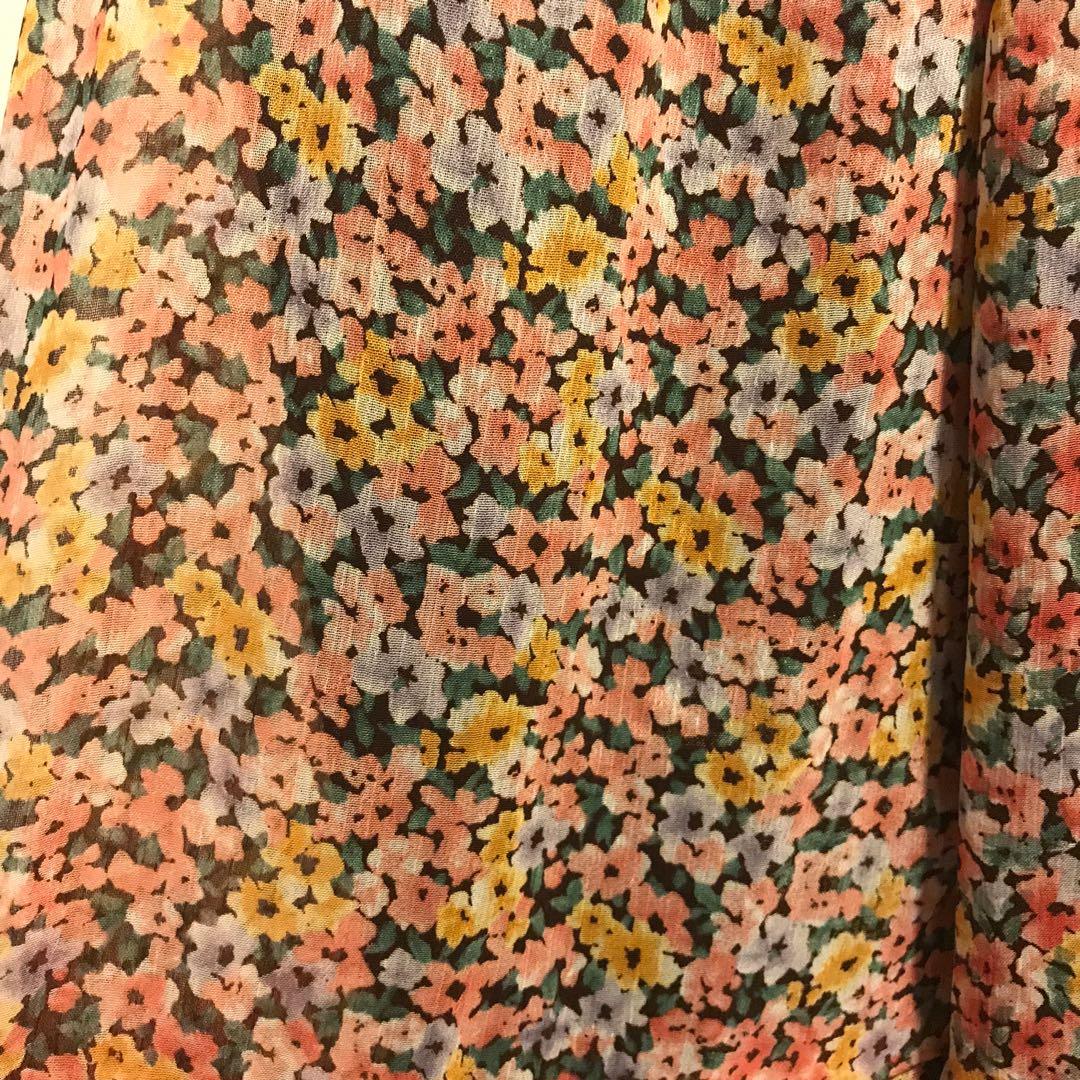 Japanese-style wide legs ☻ (Category: Traditional & Ethnic wear) located in Las Pinas. Submitted by bbgilly (Listing ID 1039314922, Image 3). Description: ☆ Looks like a maxi skirt when worn but are actually pants! ☆ Very soft layered sheer ☆ Floral print in spring colors ☆ Freesize: garterized waist! ☆ Length: 35 in ☆ Payments via GCash or BPI Deposit.
