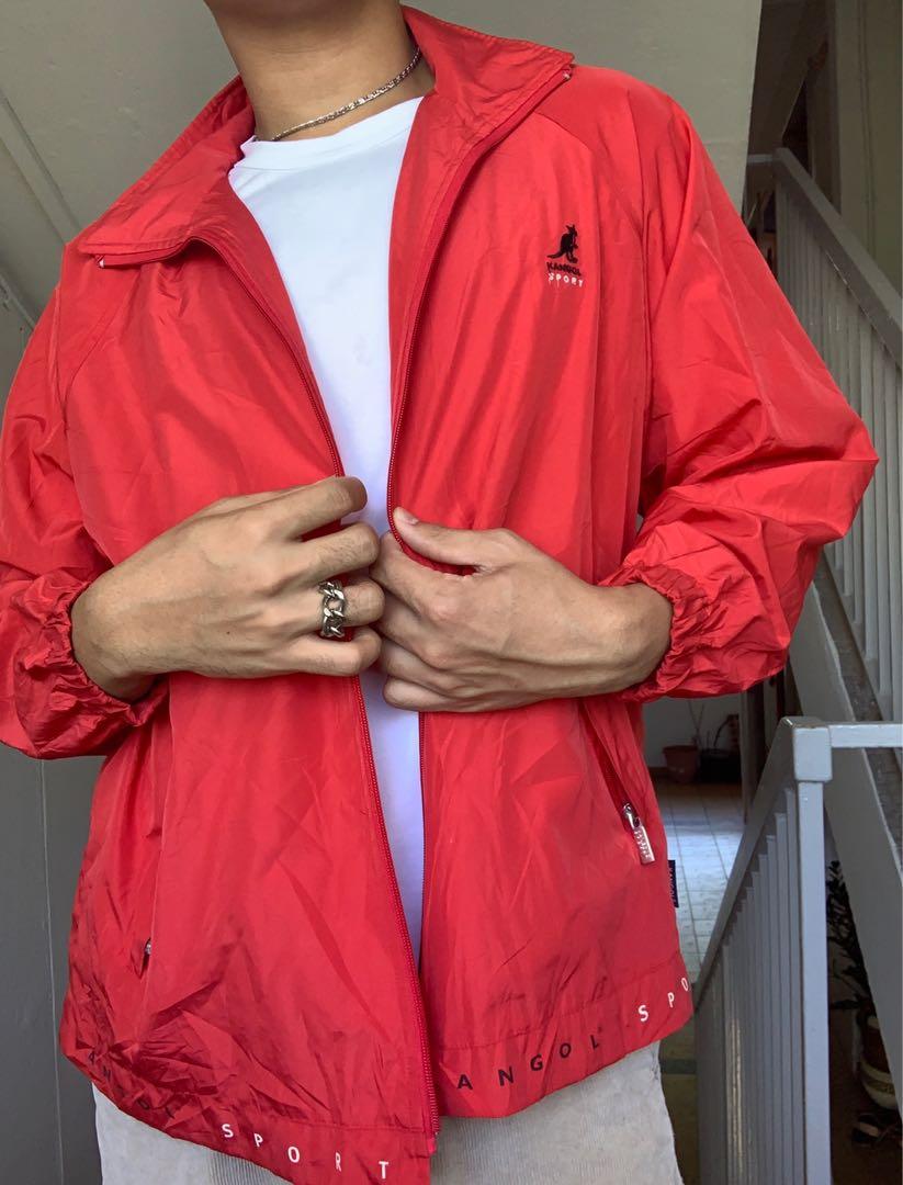 Kangol Sport Red Windbreaker