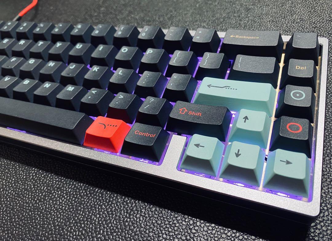 KBD67 V2 MKII Mechanical Keyboard Case with Brass Plate with Hotswap