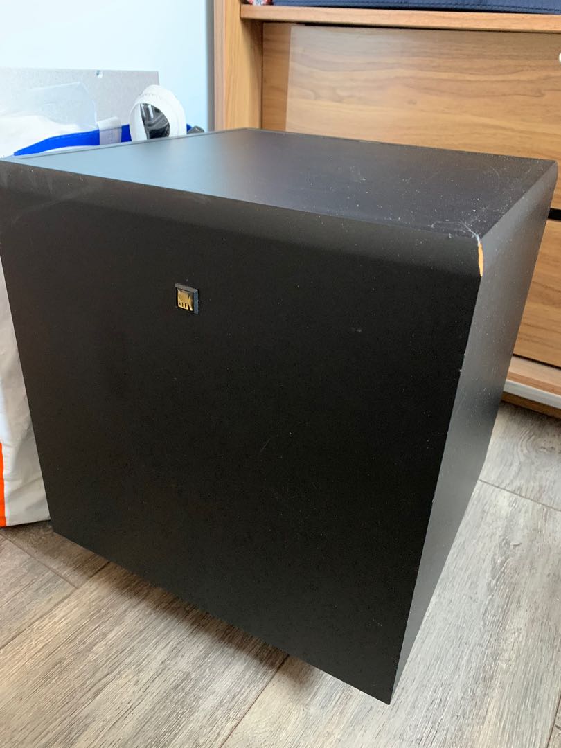 KEF PSW 1000.2 subwoofer, 音響器材, Soundbar、揚聲器、藍牙喇叭、耳擴 Carousell