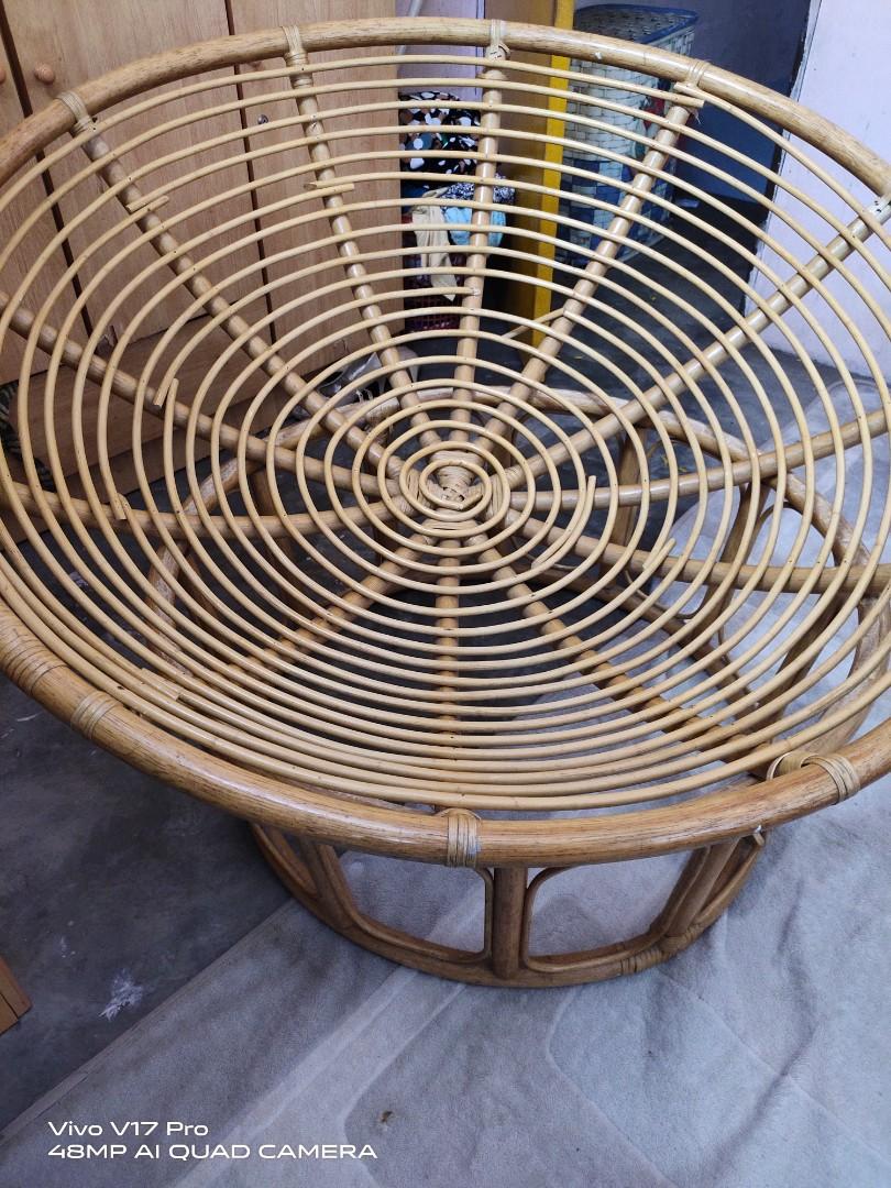 kerusi rotan bulat, Furniture & Home Living, Furniture, Chairs on Carousell