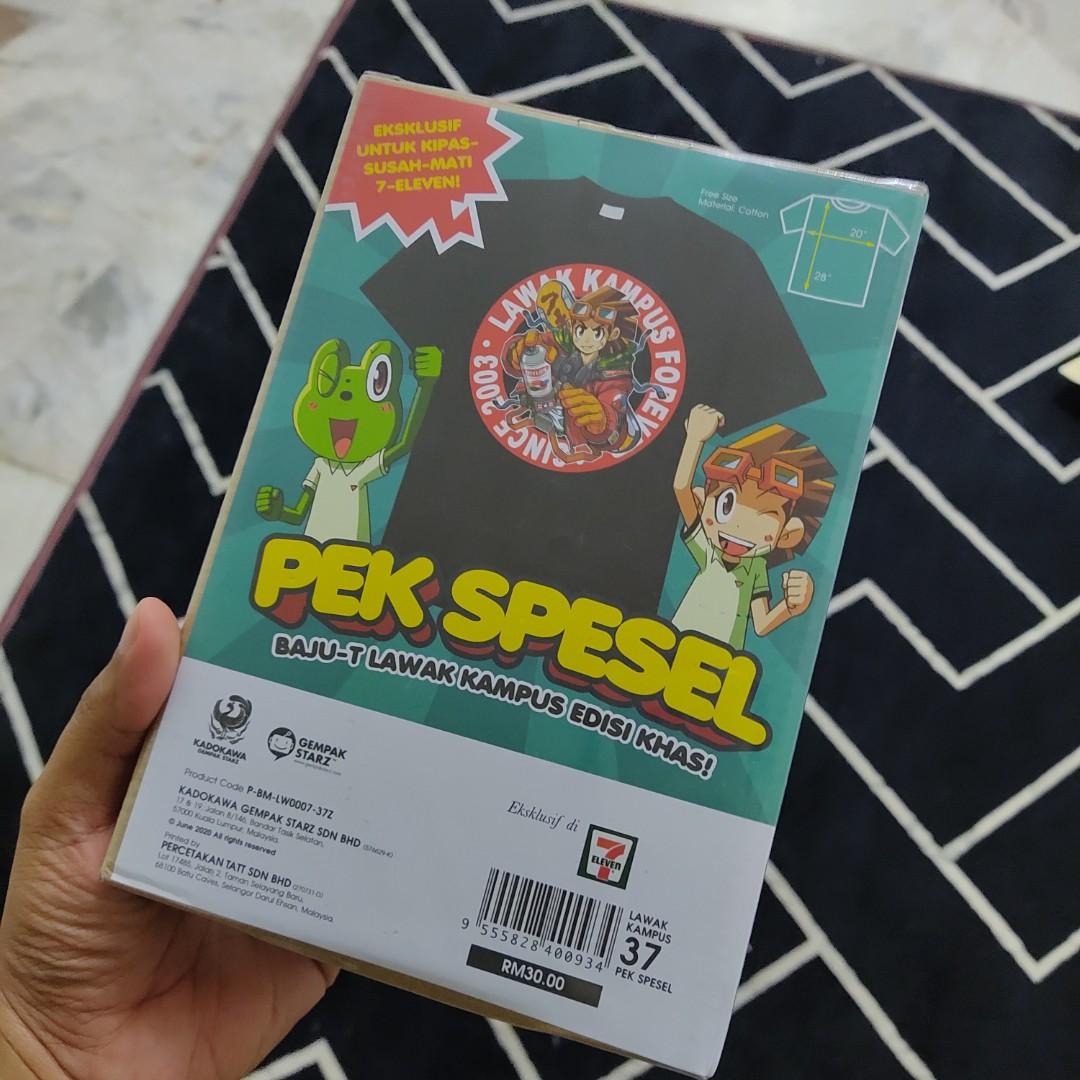 Komik Lawak Kampus Jilid 37 Spesel Pek Free Tshirt Books Stationery Books On Carousell