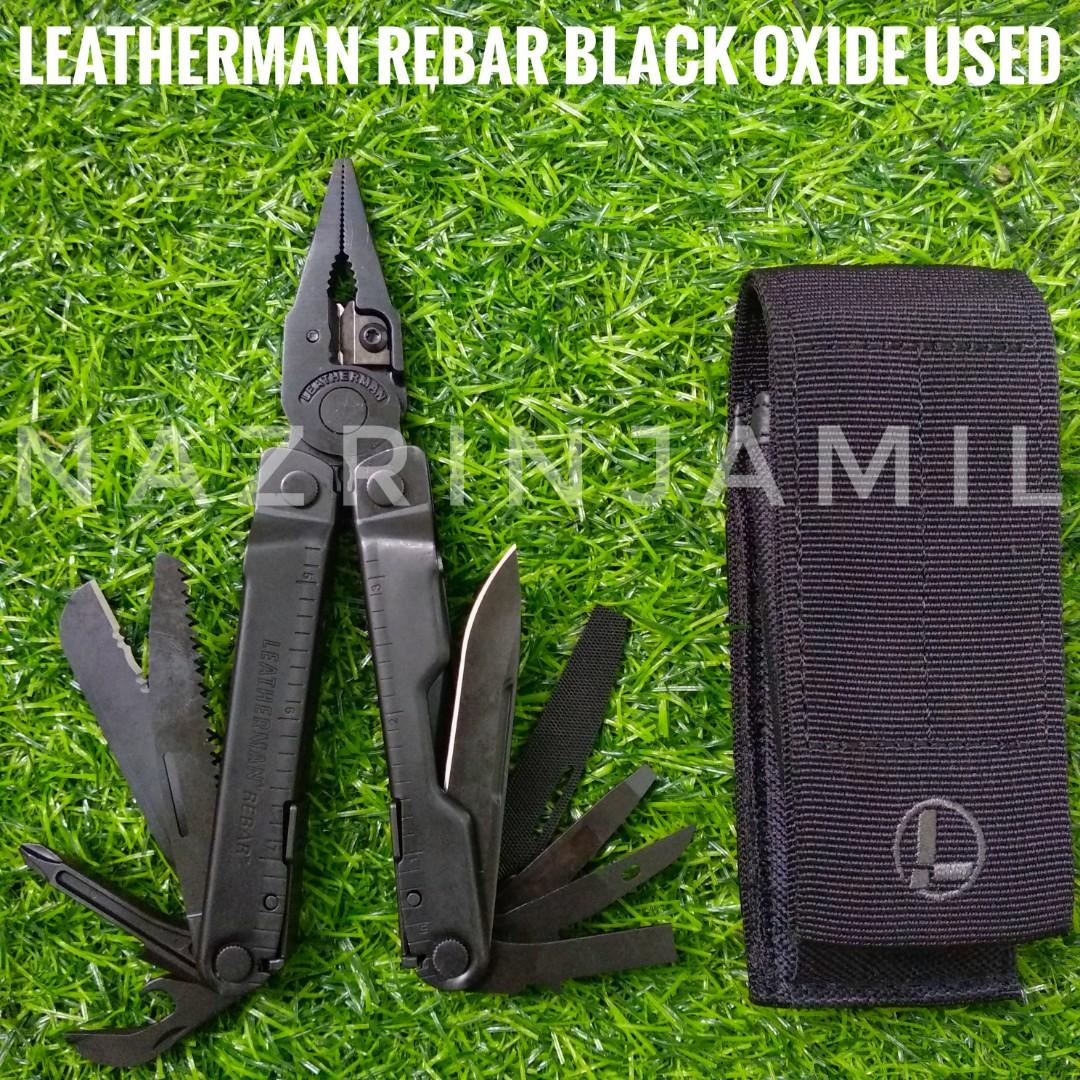 Leatherman rebar top black oxide