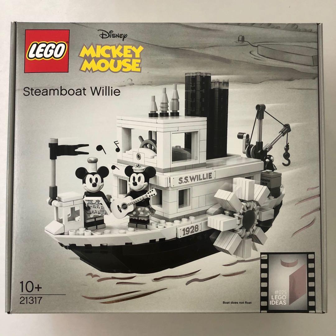 LEGO 21317 LEGO Ideas Steamboat Willie, 玩具\u0026 遊戲類, 玩具- Carousell