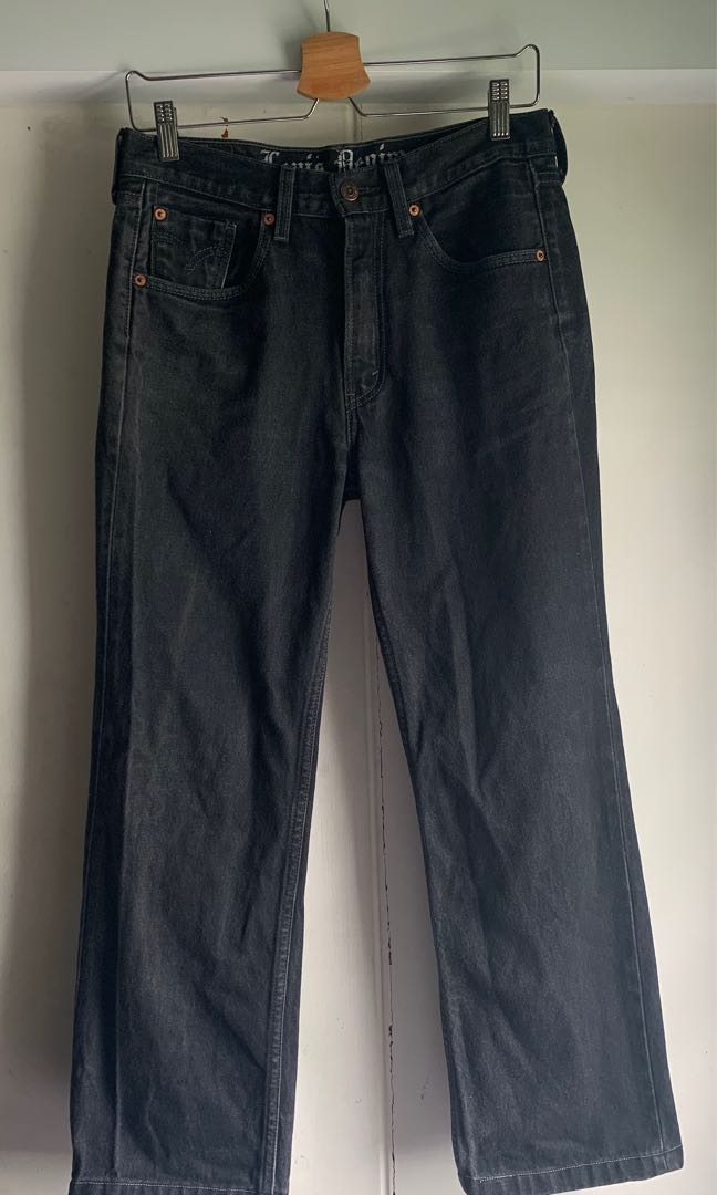 levis 505 black jeans