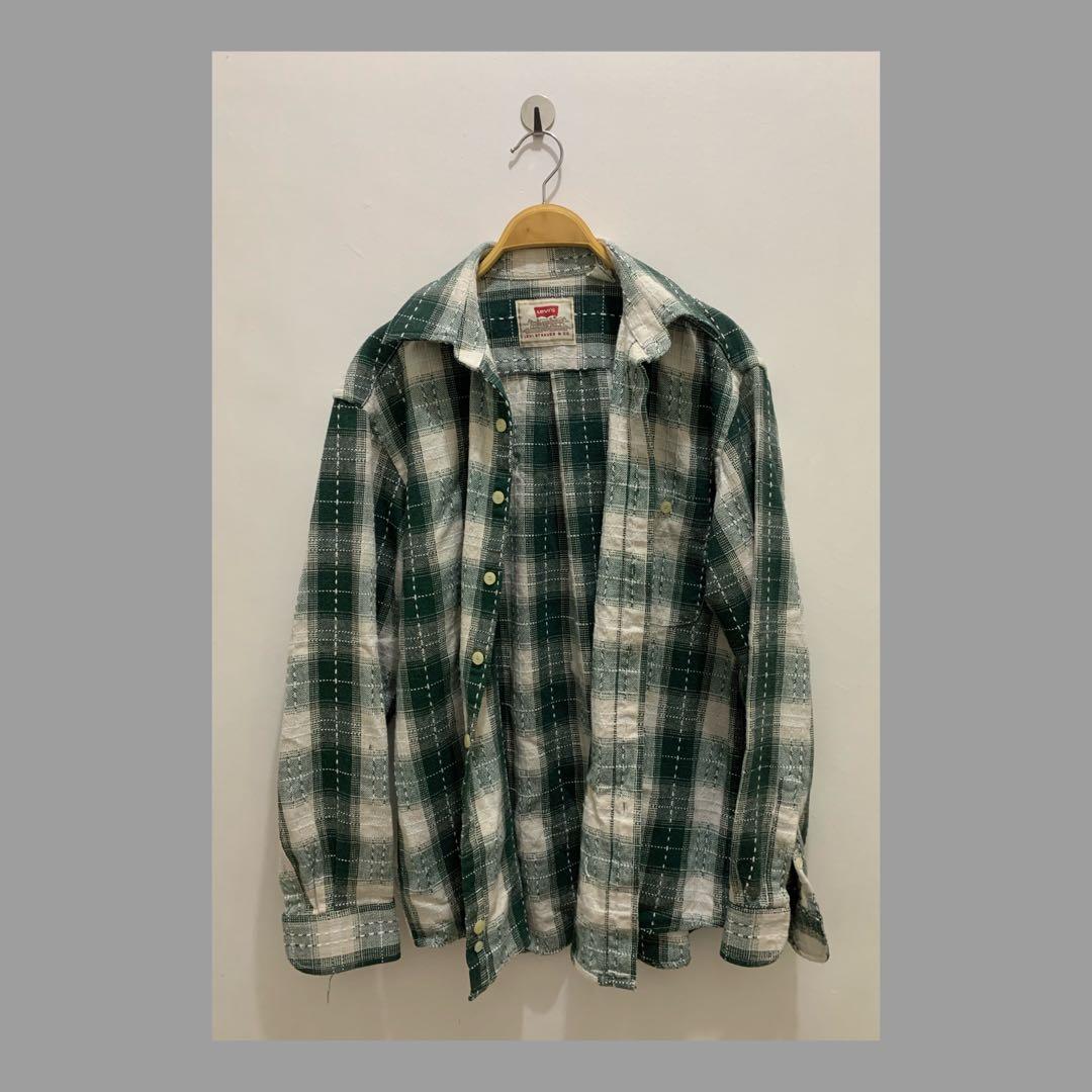 Levi's Vintage Flannel Jacket, Men's Fashion, Coats, Jackets and Outerwear  on Carousell