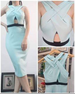 Light Blue Sexy Dress