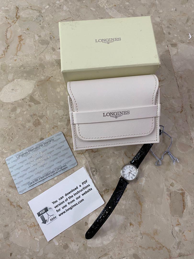 longines cuir veritable