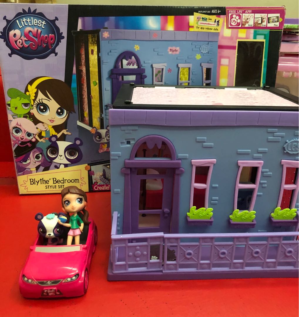 Littlest pet shop blythe outlet bedroom style set