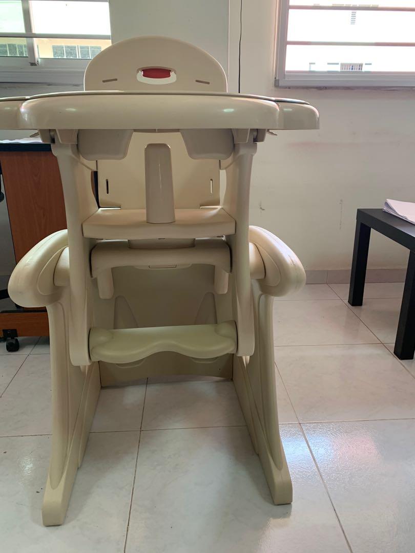 Mamalove Baby High Chair 2 in 1 cum study table Babies Kids Baby Nursery Kids Furniture Kids Tables Chairs on Carousell