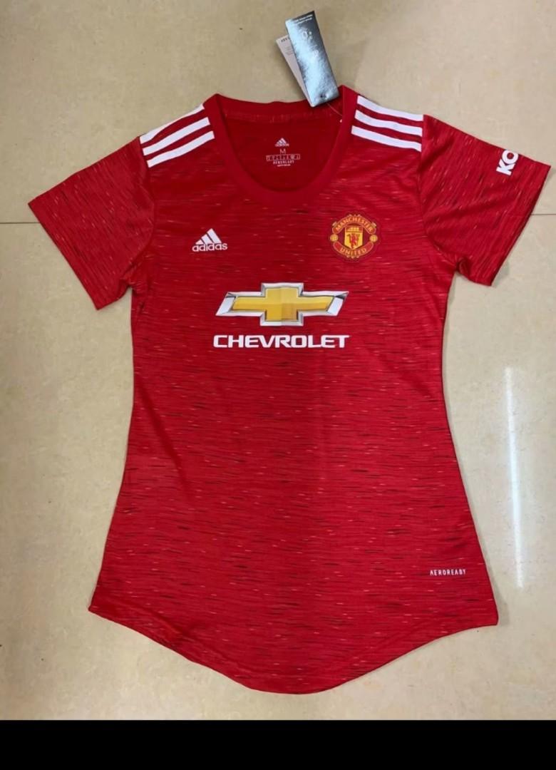 Manchester United Ladies Home Jersey 20 21 Instock Sports Sports Apparel On Carousell