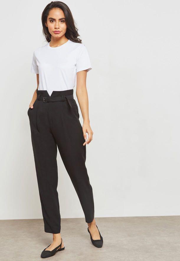 Mango high waisted pants