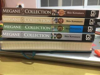 Megane Collection manga Vols 1,3-5 set