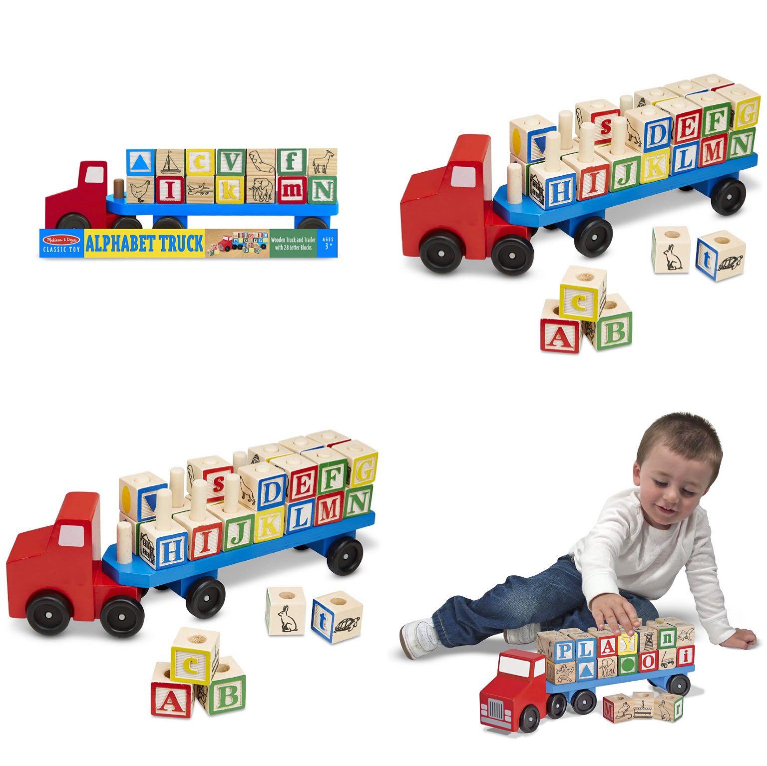 Melissa & doug online alphabet truck