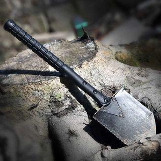 Metal Axe Saw Knife Army Camping Survival Outdoor Hiking Military Mini Garden Portable Shovel