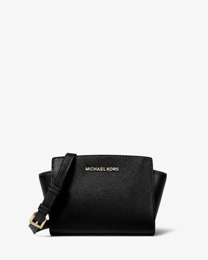 Michael Kors Selma Mini Saffiano Leather Crossbody Bag Luxury