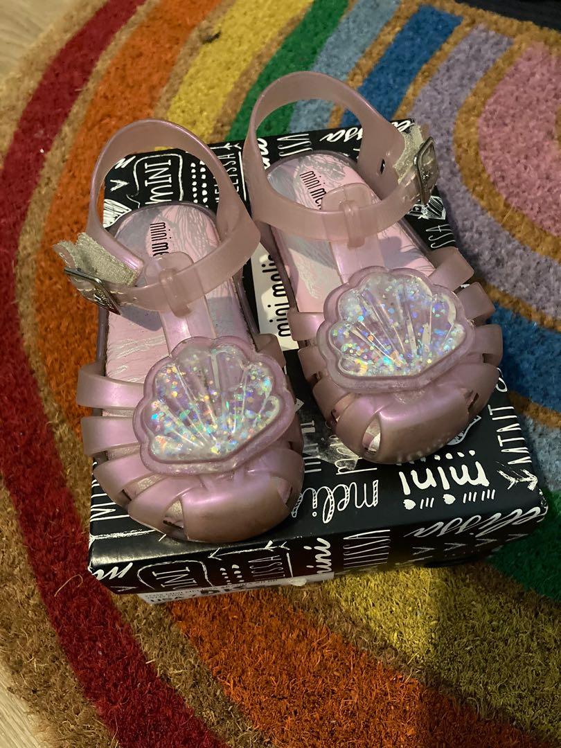 Mini melissa seashell new arrivals sandal
