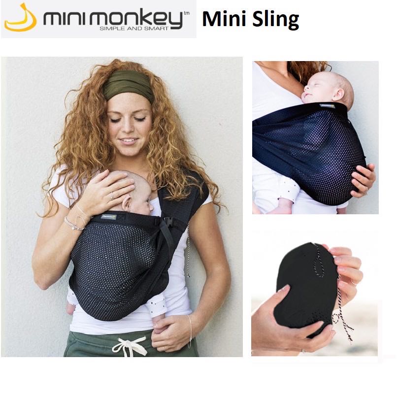 Minimonkey mini sling black sales