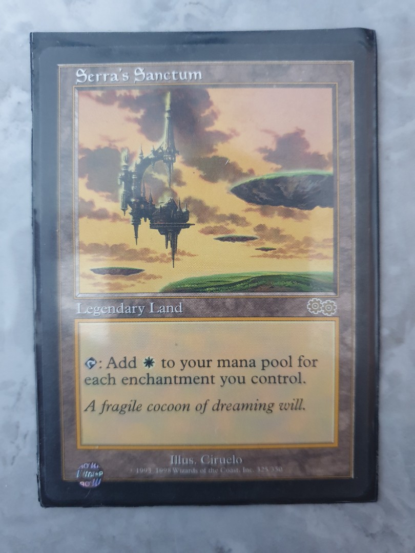 Serra's Sanctum JAPANESE NM/EX MTG Magic the Gathering Urza's Saga Serra's Sanctum JAPANESE NM/EX MTG Magic the Gathering Urza's Saga