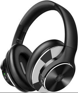 (N) OneOdio Noise Cancelling Bluetooth Headphones Over Ear Wireless with 40 Hour Play Time Hi-Fi Sound Deep Bass Super Soft Earpad CVC 8.0 Wireless Call, Quick Charge for Travel TV Mobile Phone PC
