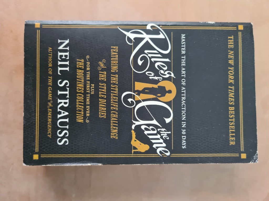 Neil Strauss Rules Of The Game Books Stationery Non Fiction On Carousell