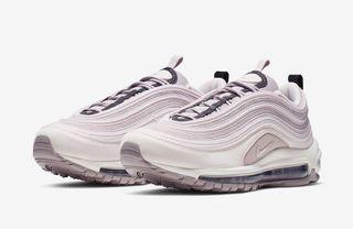 pink n white air max 97