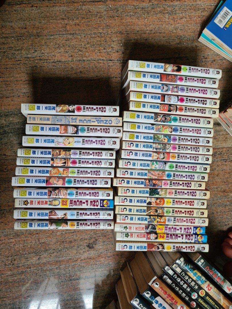 One Piece Comic Chapter 1 32 N 50 Books Stationery Comics Manga On Carousell
