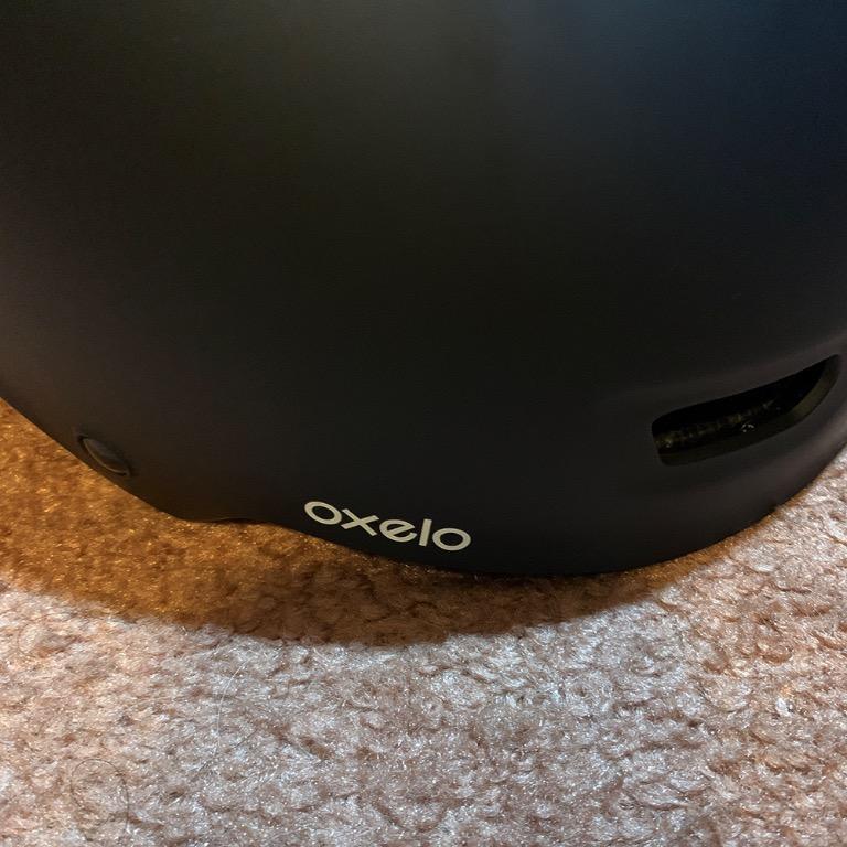 Oxelo Helmet Mf500 For Cycling Incline Skating Skateboarding Scootering Size L Black Bicycles Pmds Parts Accessories On Carousell