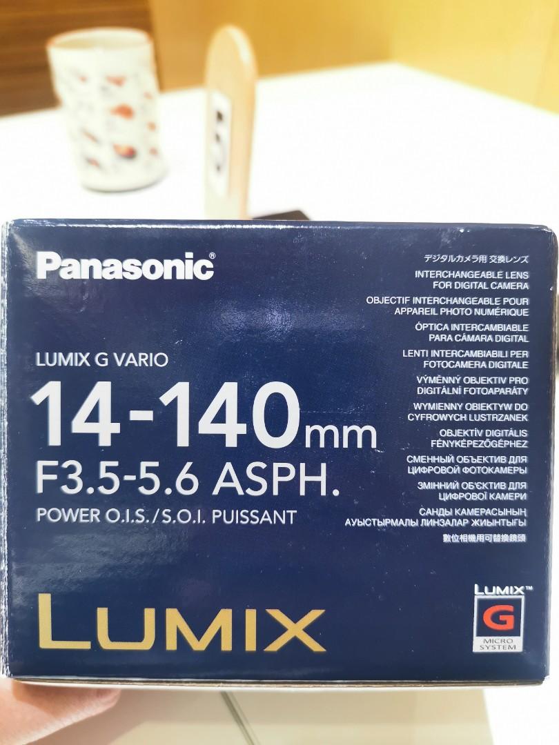 Panasonic Lumix G Vario 14 140mm F 3 5 5 6 Asph Power O I S Lens Photography Lenses On Carousell