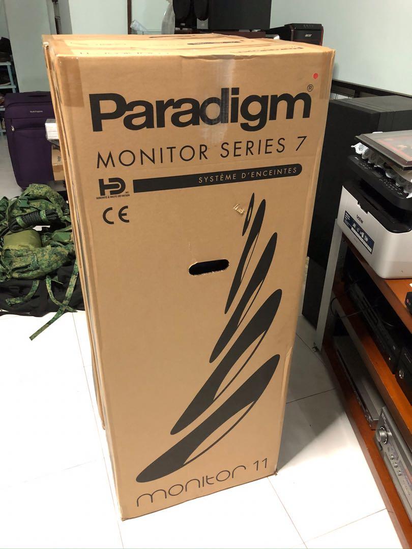 paradigm monitor 11 series 7