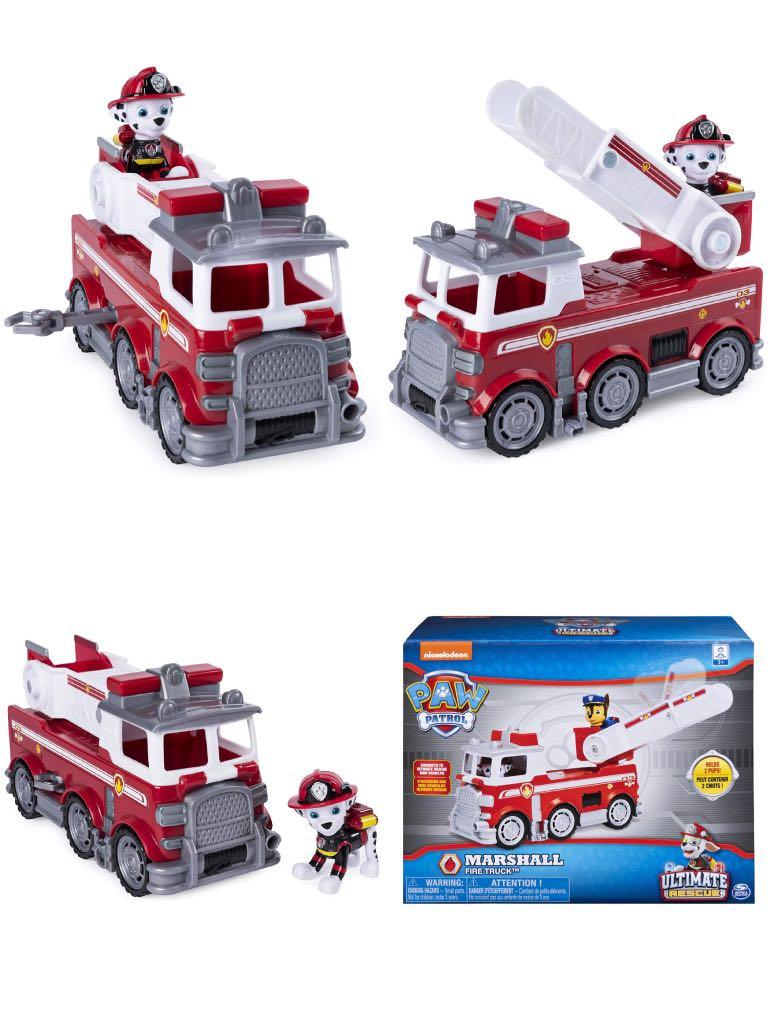 Paw patrol ultimate fire rescue truck on sale