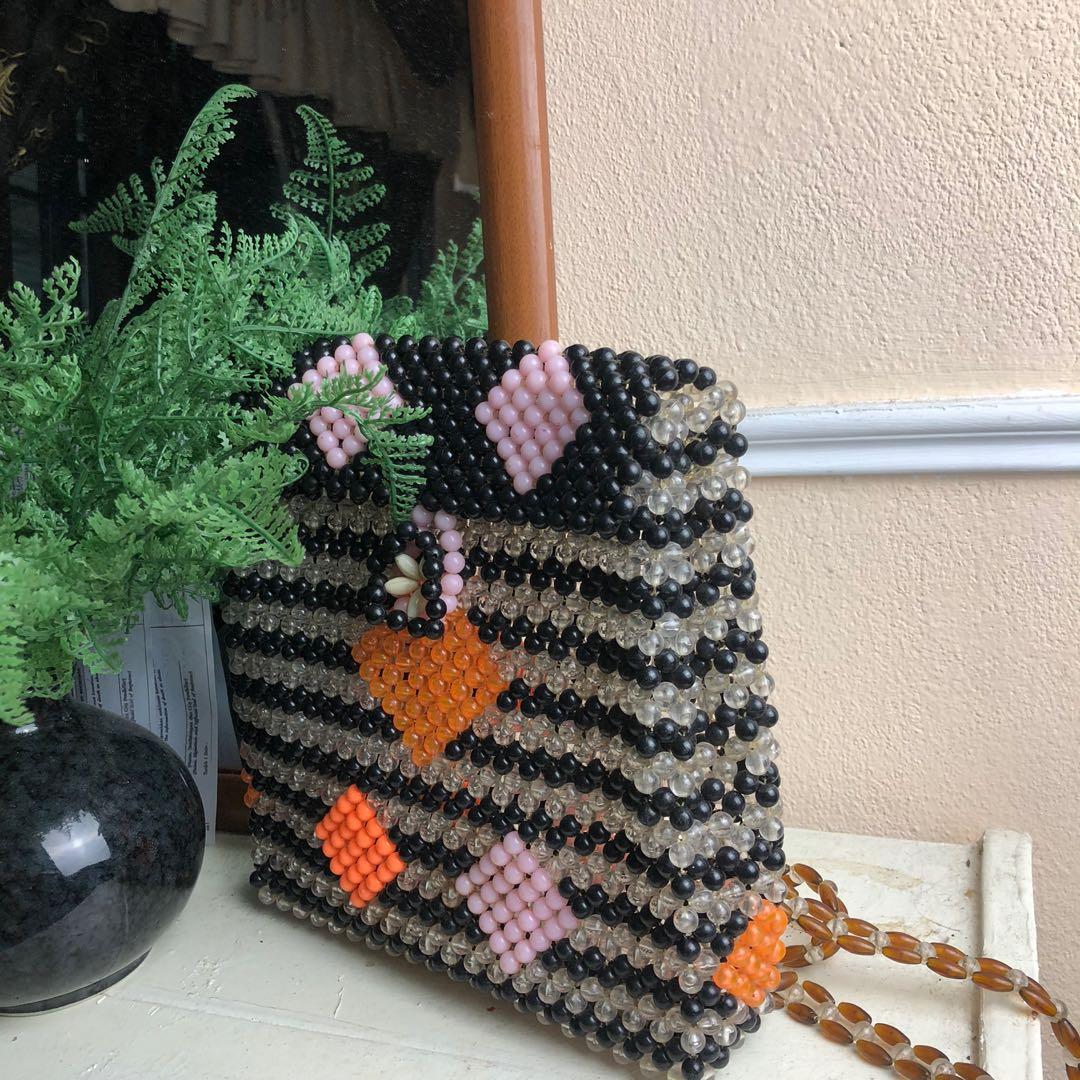 Beaded backpack store