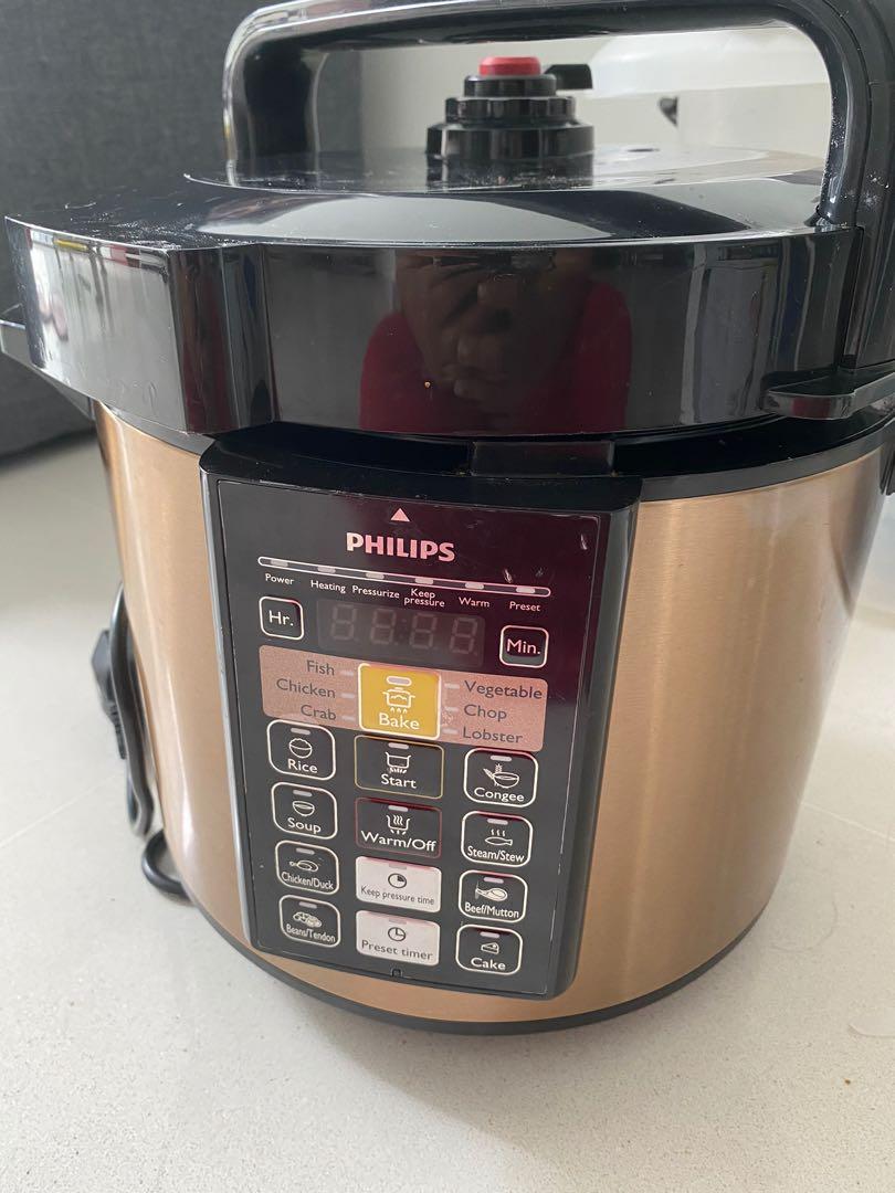 Philips Pressure Cooker 5 l TV Home Appliances Kitchen Appliances Cookers on Carousell