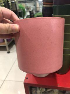 Pink Plastic Vase