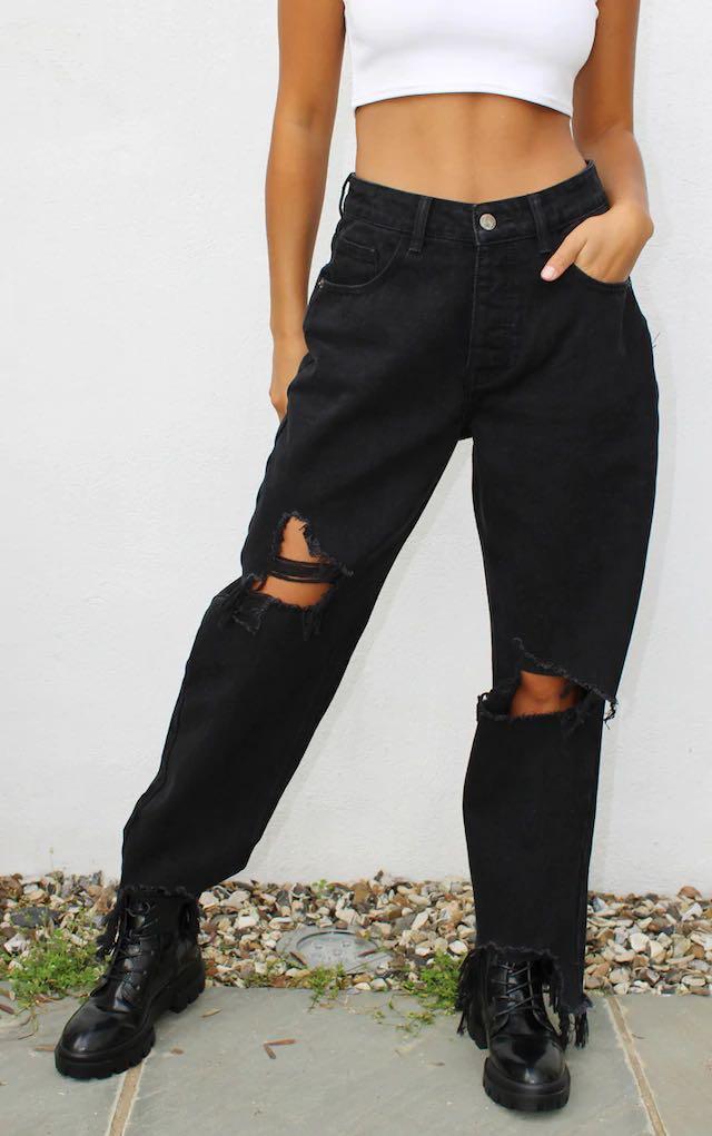 plt black jeans